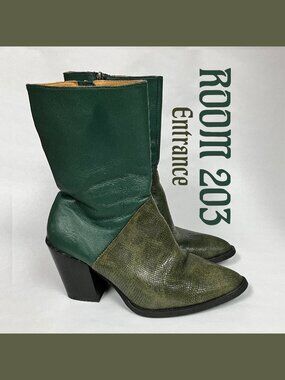 *USED* Fluevog 2016 Entrance ROOM 203 Cowboy Boots, Size 8.5 (TTS)! HAWT!!!